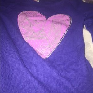 Heart Design Long Sleeve T-Shirt